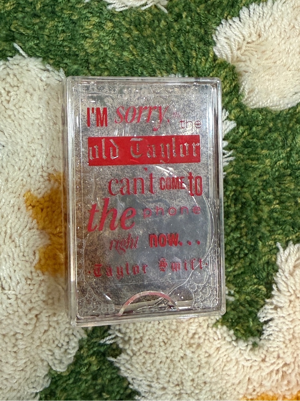 Taylor Swift RARE Reputation Polaroid Frame The Old Taylor Can’t Come Phone